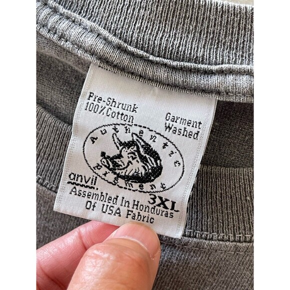 Corvette‎ American Legend GM Men's Gray T-Shirt 3XL Anvil Tag 100% Cotton - Picture 2 of 8